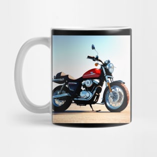 Vintage Motorcycle Desert Mug